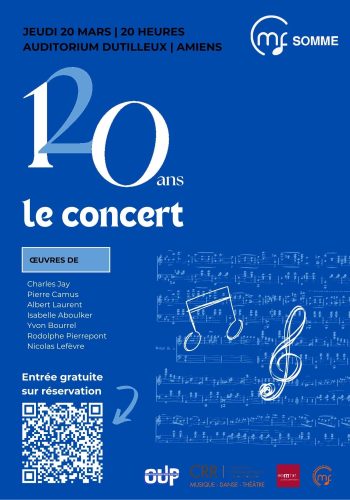 Concert des 120 ans de la CMF Somme